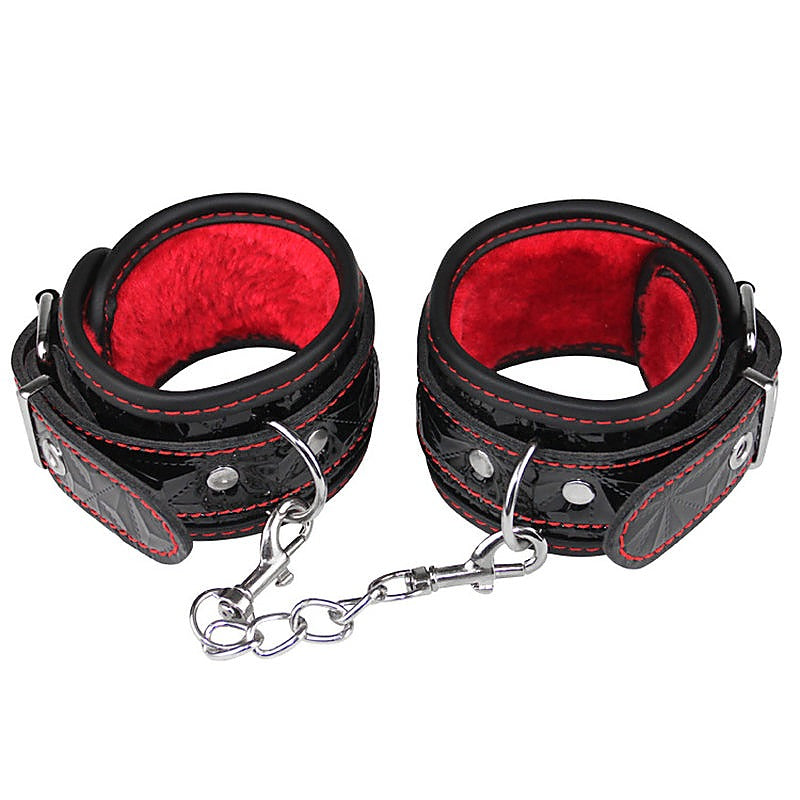 Diamond Pattern Plush Bondage Kit By Bdstyle - Bondage Kits