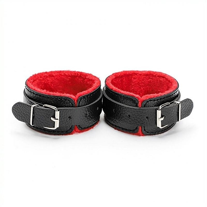 Litchi Pattern 10-Piece Plush Bondage Set By Bdstyle - Bondage Kits