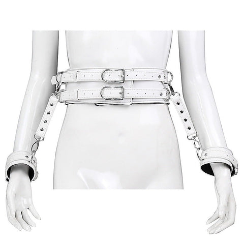 Waist Harness and Handcuffs by BDStyle - Cuffs and Restraints