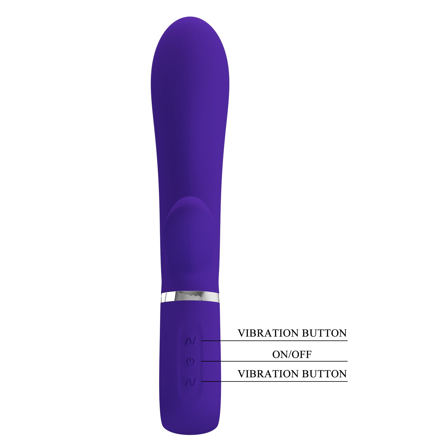 Baile Pretty Love THOMAS Soft Silicone Rabbit Vibrator - - Rabbit Vibrators