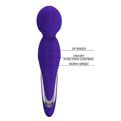Baile Pretty Love WALTER Super Soft Silicone Wand Massager - Body Wands
