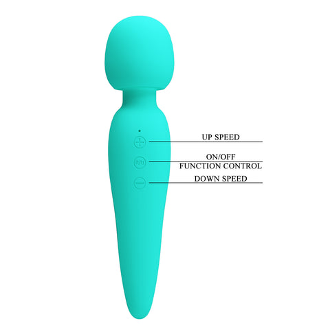 Baile Pretty Love MEREDITH Silicone Body Wand Vibrator - Body Wands
