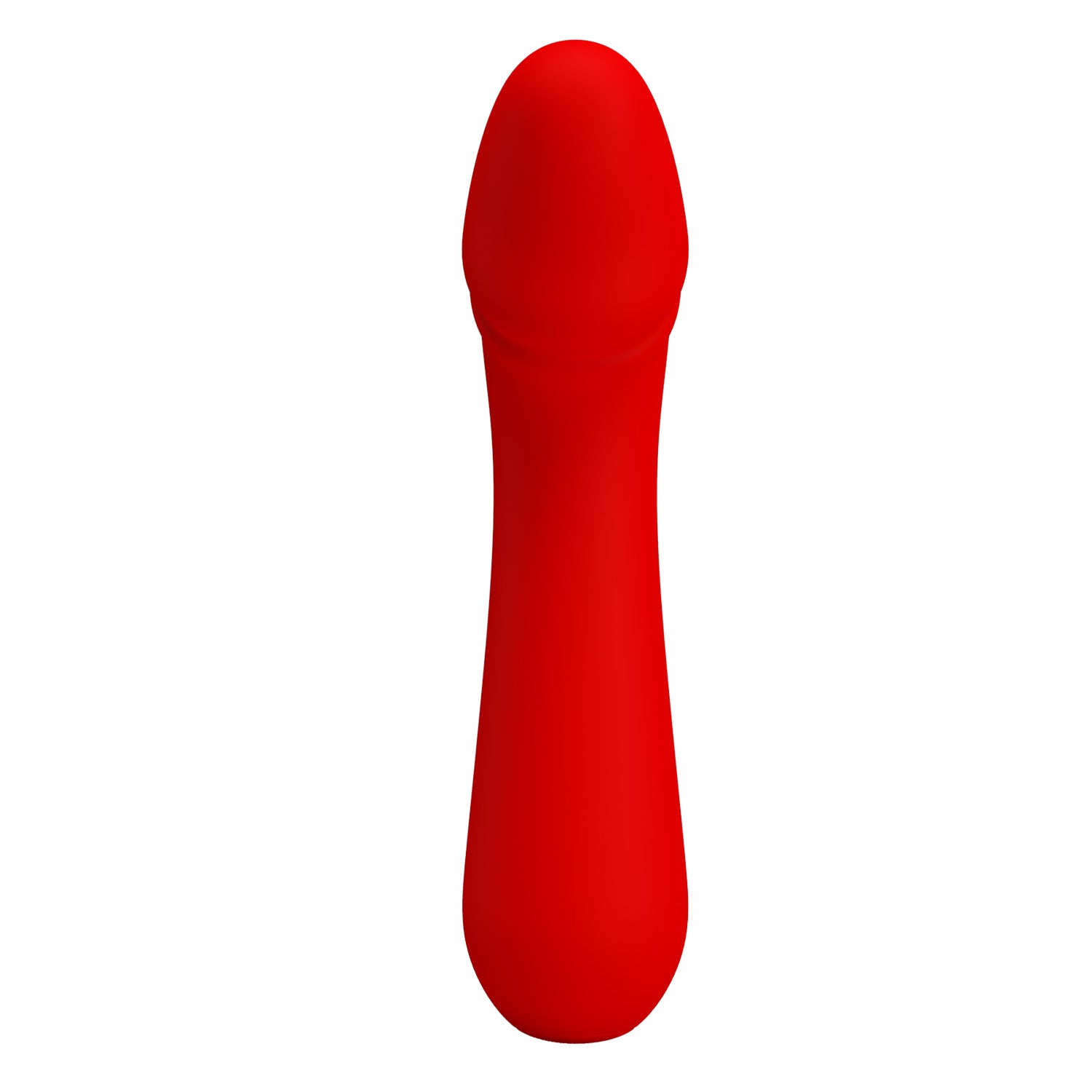 Baile Pretty Love CETUS Realistic Flexible Vibrator - Red - G-Spot Vibrators