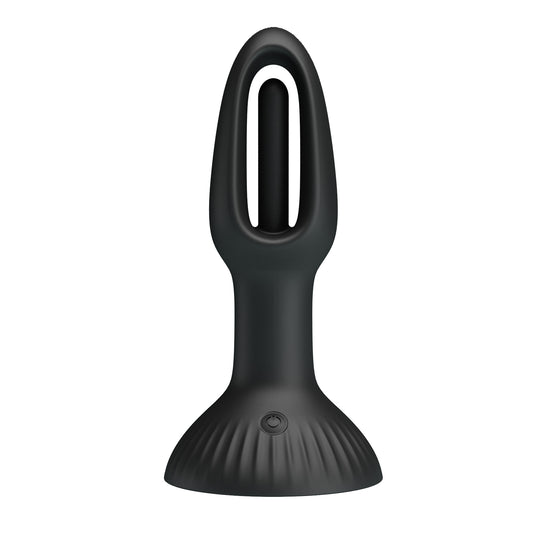 Baile Hubert Vibrating and Wiggling Butt Plug - Butt Plugs