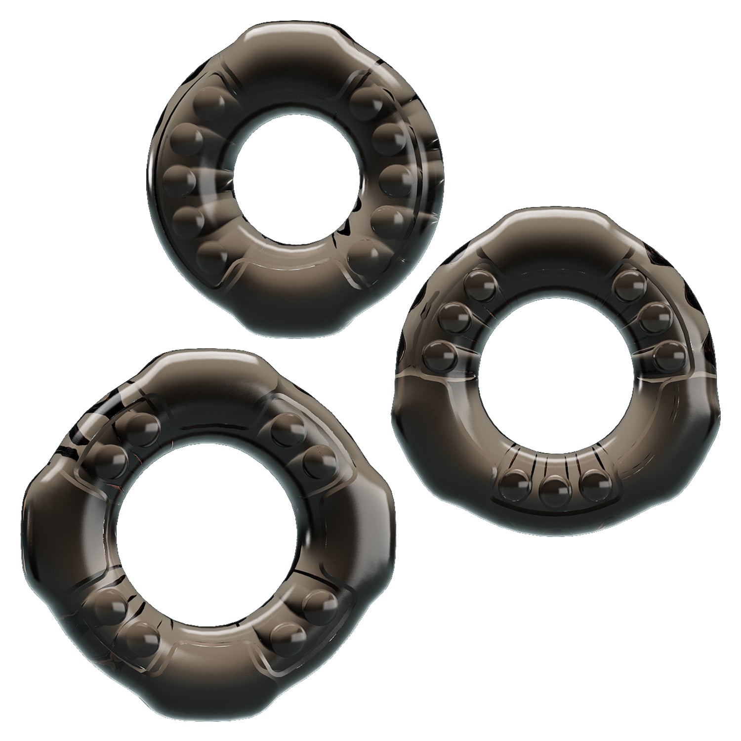 Baile Pretty Love YVONNE Combo Male Cock Ring Set - Default Title - Cock Ring Sets