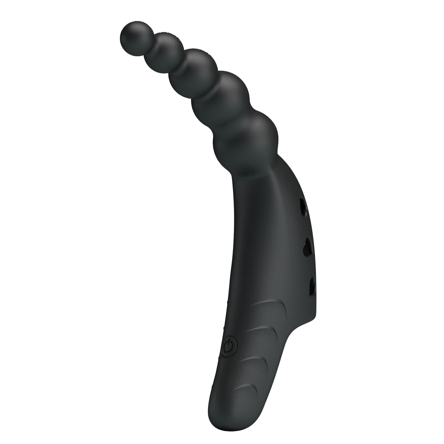 Baile Jordin Rechargeable Honey Finger Vibrator - Black - Finger and Tongue Vibrators