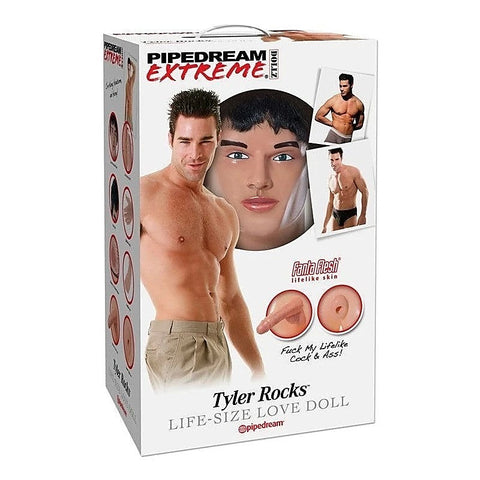 Extreme Dollz Tyler Rocks By Pipedream Products - Masturbators and Strokers