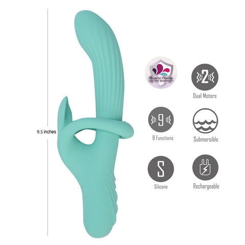 Maia TENLEY USB Rechargeable Gyrating Rabbit Vibrator