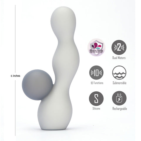 Maia PRESLEY 10 Functions USB Rechargeable Rabbit Vibrator