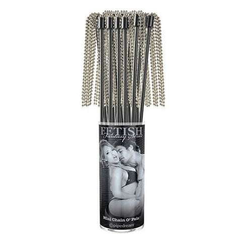 Fetish Fantasy Limited Edition Mini Chain O Pain Tails - Nipple and Clit Clamps