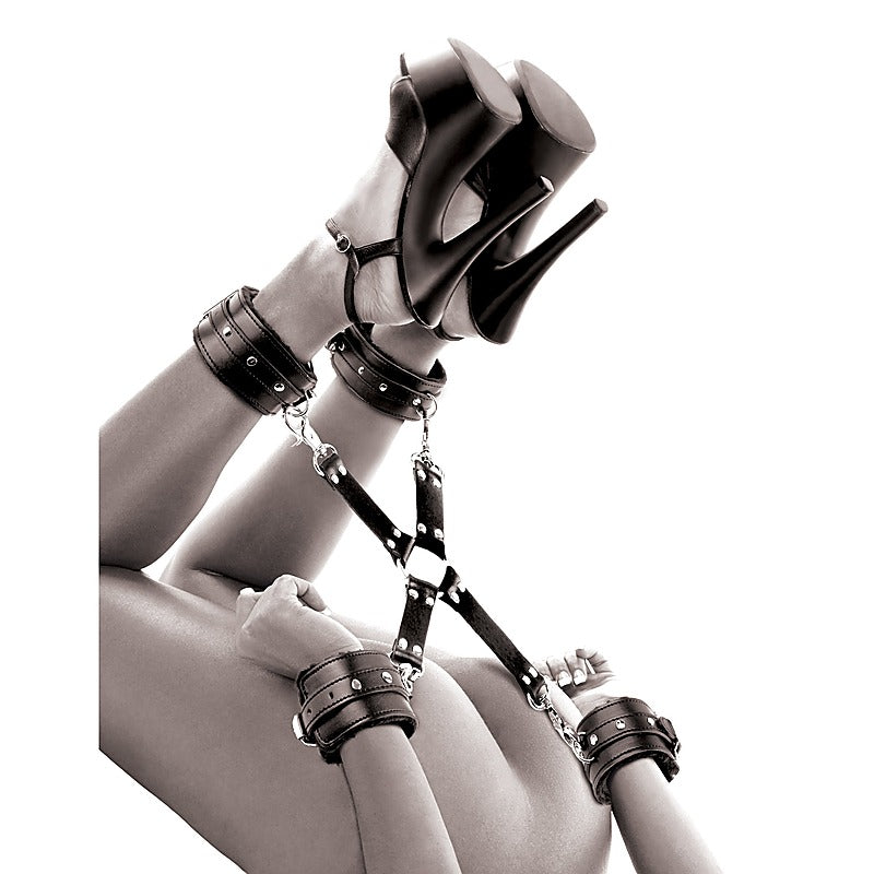 Fetish Fantasy Limited Edition Cumfy BDSM Hogtie - Cuffs and Restraints