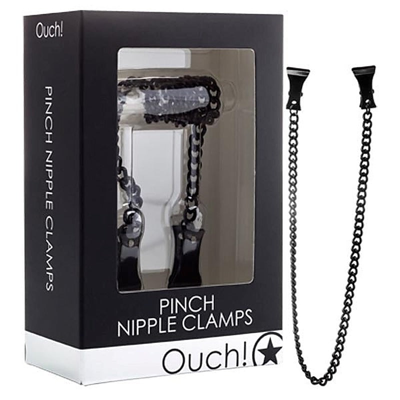Ouch Pinch BDSM Nipple Clamps by Shots Toys - Nipple and Clit Clamps