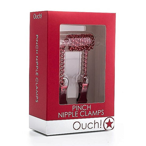 Ouch Pinch BDSM Nipple Clamps by Shots Toys - Nipple and Clit Clamps