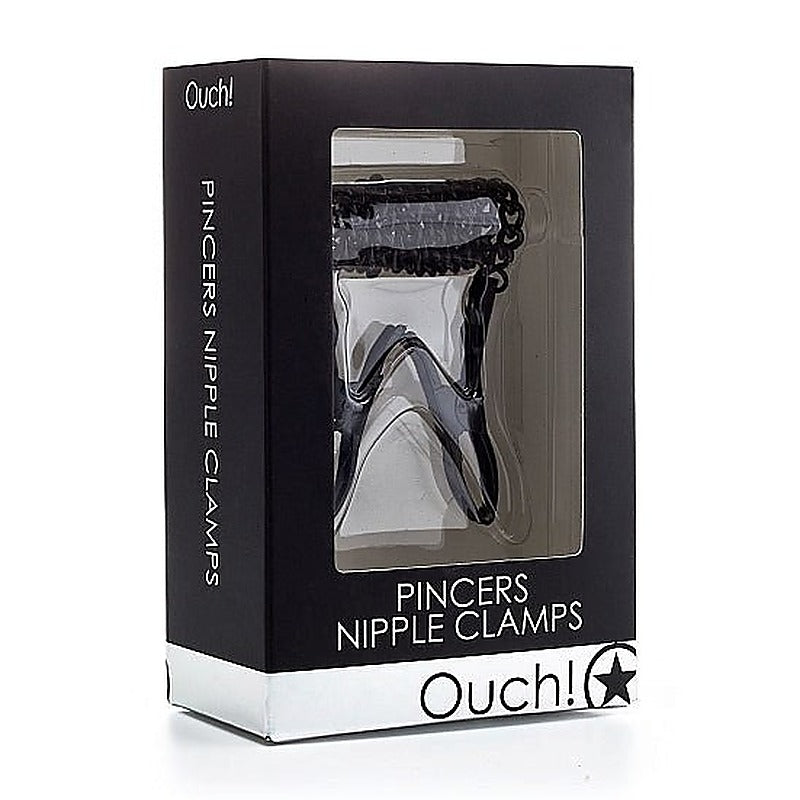 Ouch Pincers Nipple Clamps By Shots Toys - Breast and Nipple Toys