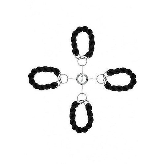 Ouch Luxury Hand & Legcuffs - Cuffs and Restraints