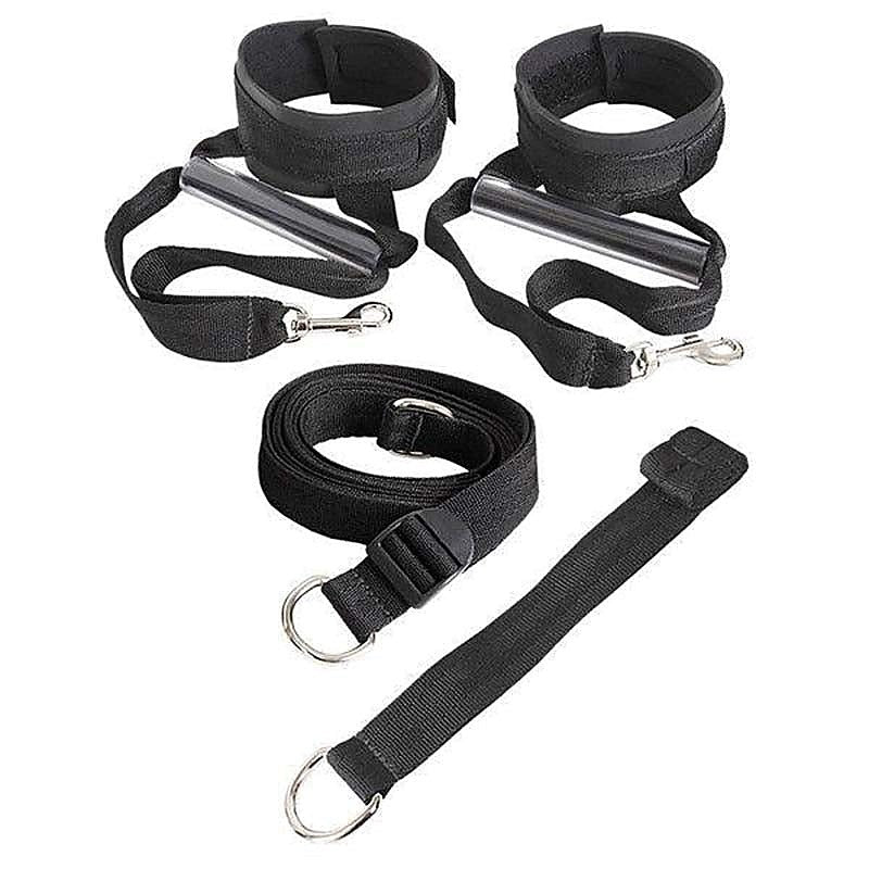4 In 1 Handgrip Restraint Kit By Sportsheets - Cuffs and Restraints