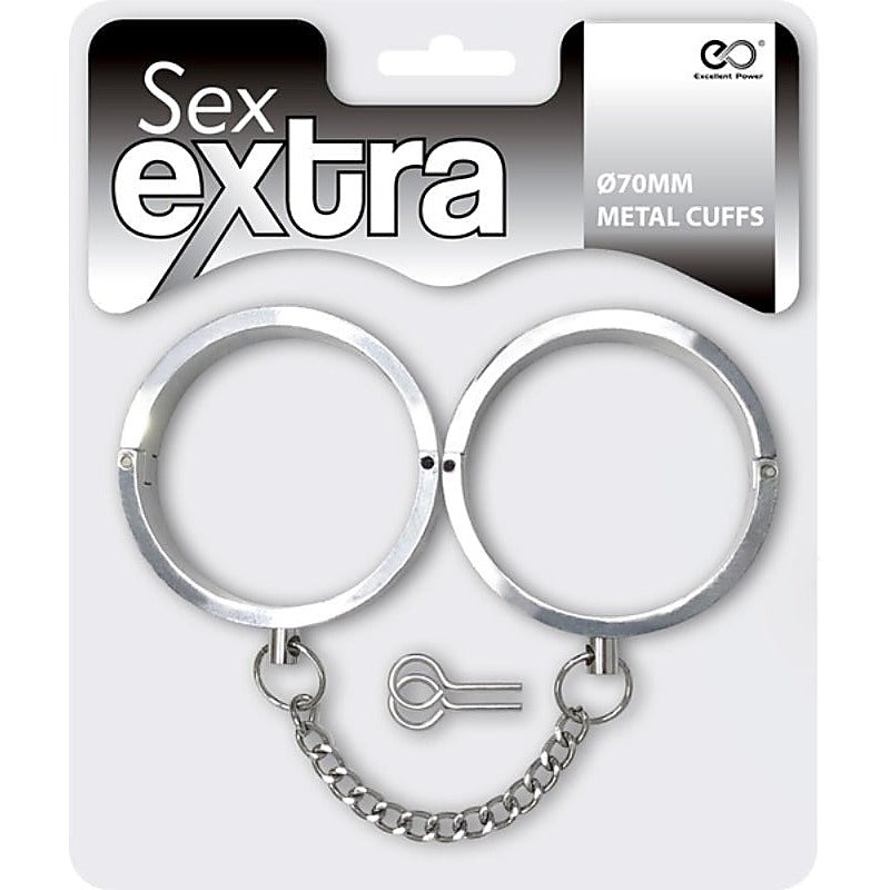 Sex Extra 70mm Metal Cuffs - Cuffs and Restraints