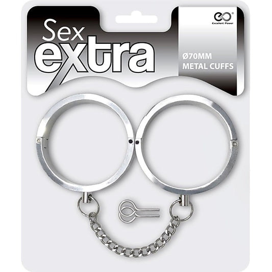 Sex Extra 70mm Metal Cuffs - Cuffs and Restraints