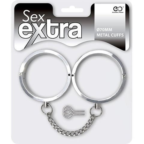 Sex Extra 70mm Metal Cuffs - Cuffs and Restraints