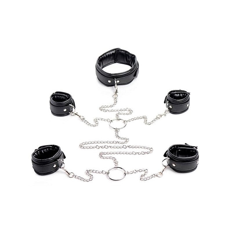 Strict Slave Bondage Shackle Set - Cuffs and Restraints