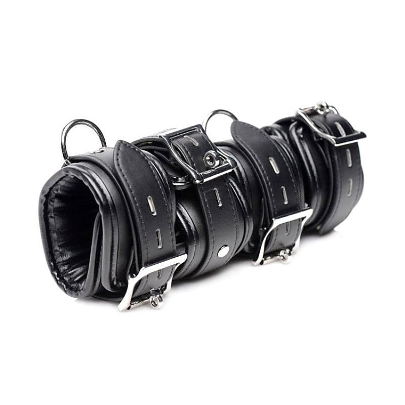 Strict Slave Bondage Shackle Set - Cuffs and Restraints