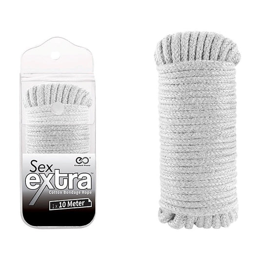 Sex Extra Cotton Bondage Rope 10m - Cuffs and Restraints