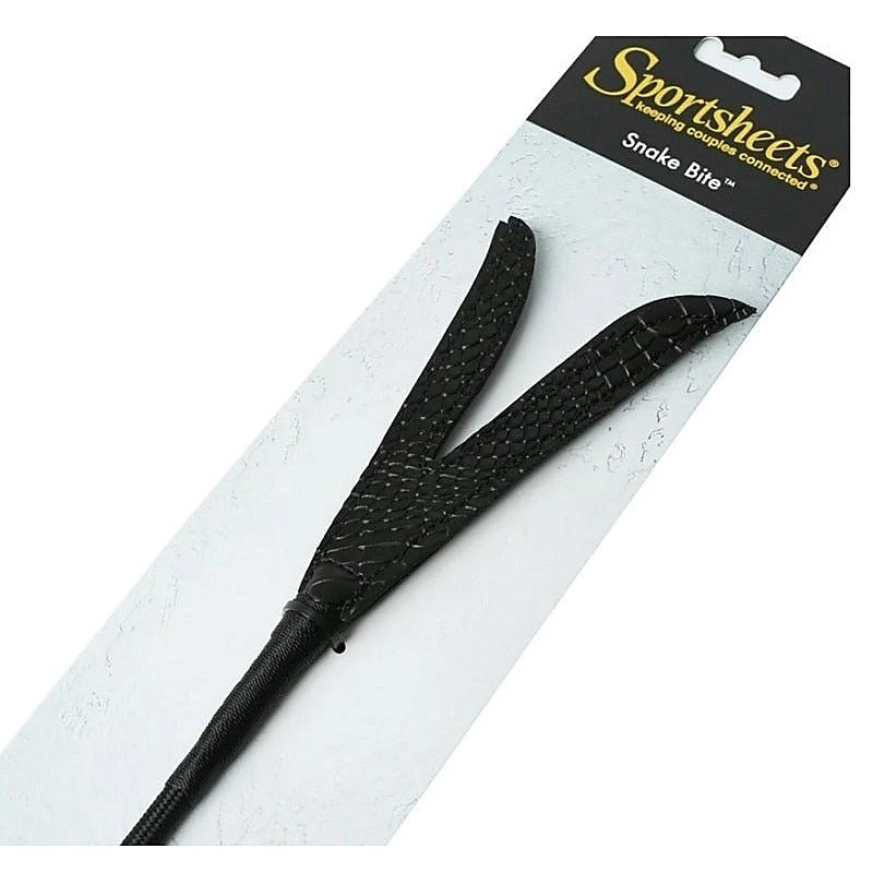 Snake Bite BDSM Impact Crop by Sportsheets - Whips And Crops