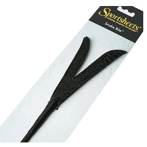 Snake Bite BDSM Impact Crop by Sportsheets - Whips And Crops