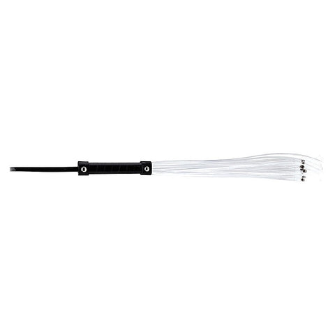Bad Romance Translucent Whip With Metal Nails By Shots Toys - Whips And Crops