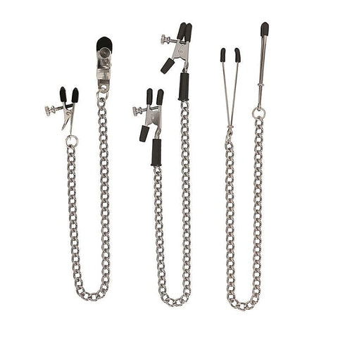 Adjustable Clamp Set by Spartacus Enterprises - Nipple and Clit Clamps