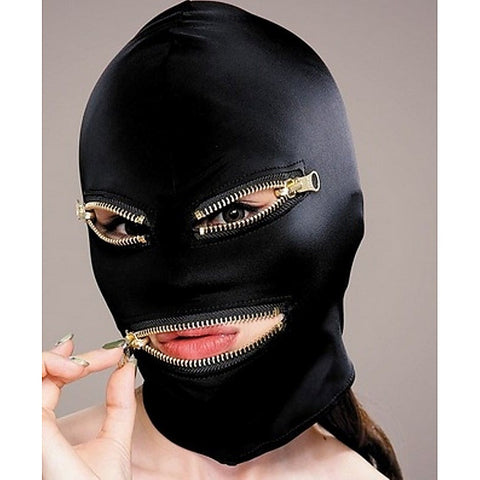 Execute Microfiber Zipper Mask - Masks And Blindfolds