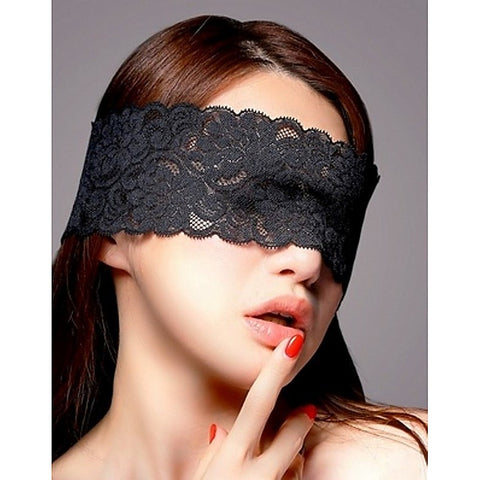 Execute Lace Eyemask with Ribbon - Masks And Blindfolds