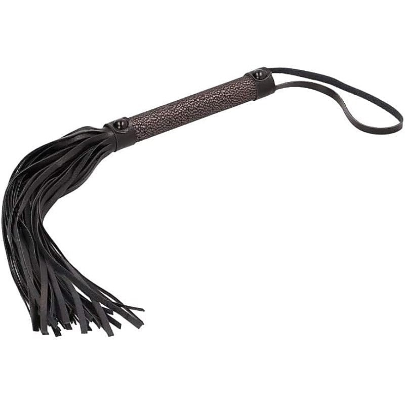 Ouch! Elegant Bondage Flogger by Shots Toys - Whips And Crops
