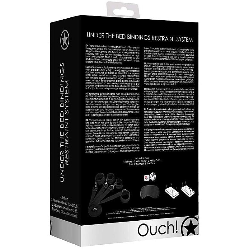 Nylon Bondage Restraints by Shots Toys - Cuffs and Restraints