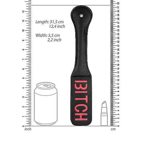 BITCH Paddle by Shots Toys - Paddles And Slappers