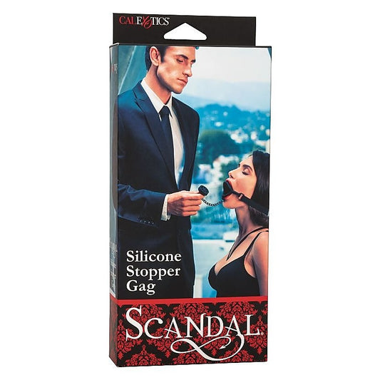 Scandal Silicone Stopper Gag