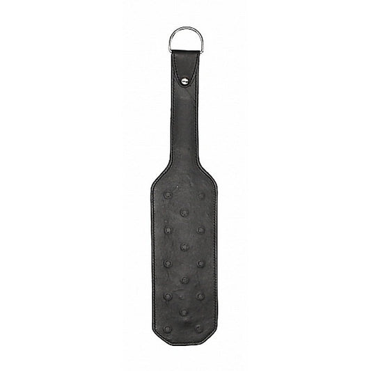 Pain Leather Vampire Bondage Paddle By Shots Toys - Paddles And Slappers