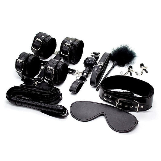 Elegance 11 Piece Bondage Kit By Bdstyle - Bondage Kits