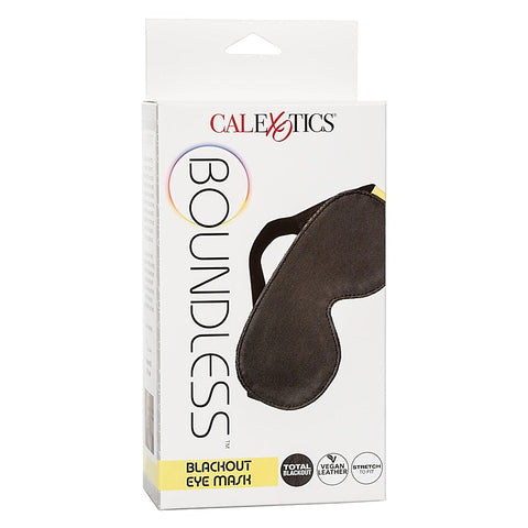 Premium Boundless Fetish Play Blackout Eye Mask - Masks And Blindfolds