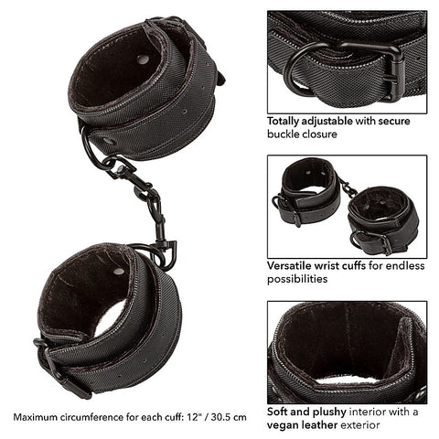 California Exotics Boundless Fetish Play Wrist Cuffs - Cuffs and Restraints