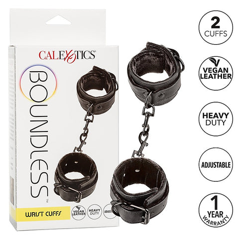 California Exotics Boundless Fetish Play Wrist Cuffs - Cuffs and Restraints