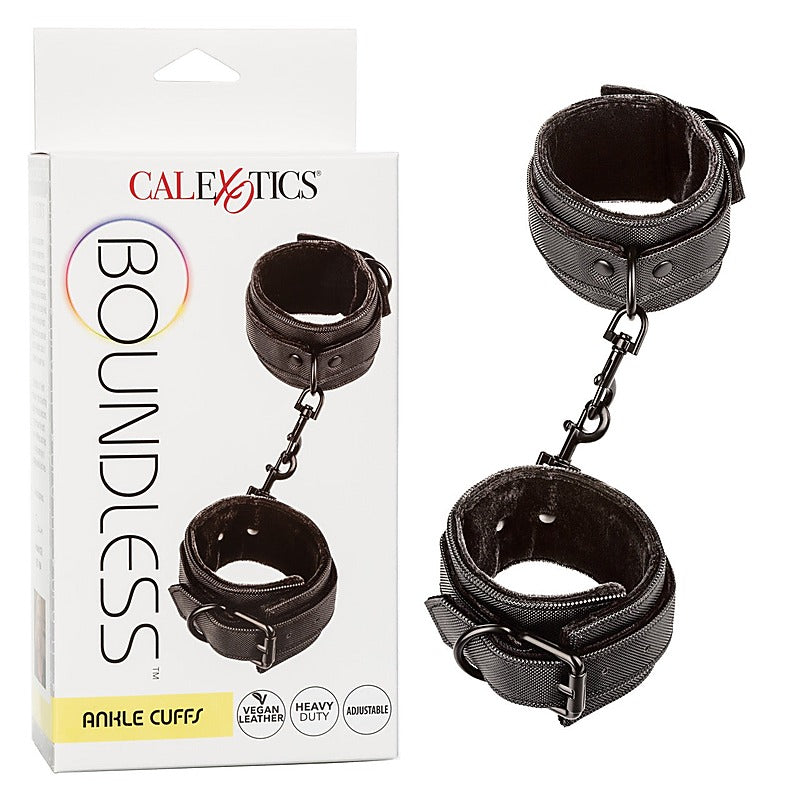 CalExotics Boundless BDSM Play Ankle Cuffs - Cuffs and Restraints