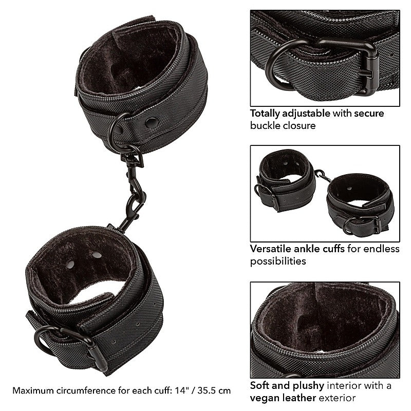 CalExotics Boundless BDSM Play Ankle Cuffs - Cuffs and Restraints