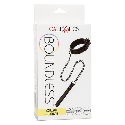 California Exotics Boundless Bondage Collar and Leash - Collars and Leads