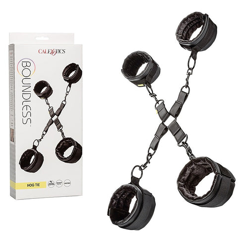 Boundless Bondage Hog Tie By California Exotics - Cuffs and Restraints