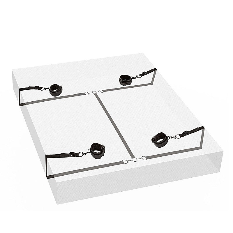 Boundless Bondage Play Bed Restraint By California Exotics - Cuffs and Restraints