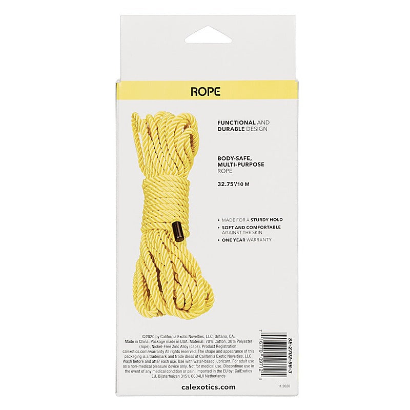 California Exotics Boundless Bondage Rope 10m - Cuffs and Restraints