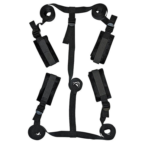 Sex & Mischief Bed Bondage Restraint Kit by Sportsheets - Bondage Kits