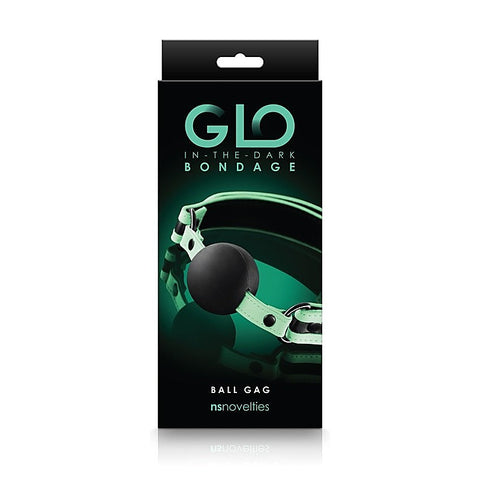 GLO Bondage Ball Gag by NS Novelties - Bondage Gags and Bits
