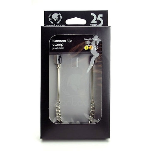 Adjustable Tweezer Nipple Clamps by Spartacus Enterprises - Nipple and Clit Clamps